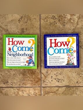 Set of 2: How Come? Books - Like New Softcovers